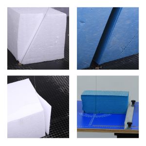 Table Styrofoam Hot Wire Cutting Machine For Foam EPS