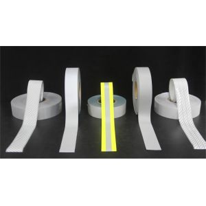 100% Cotton Safety Reflective Tape Flame Retardant High Washability