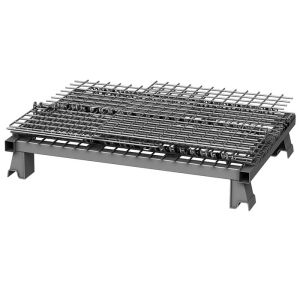 Folding Anti Curve Wire Mesh Pallet Cage Euro 800x600 500Kg