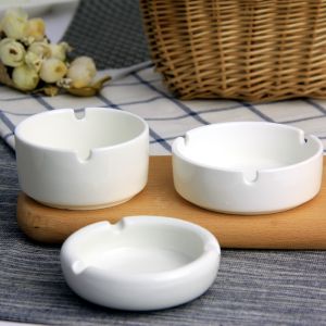 Caterers And Canteens White Porcelain Ashtray Tableware Accessories