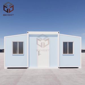Custom Commercial Foldable 20ft Container Fold Out Modular Homes