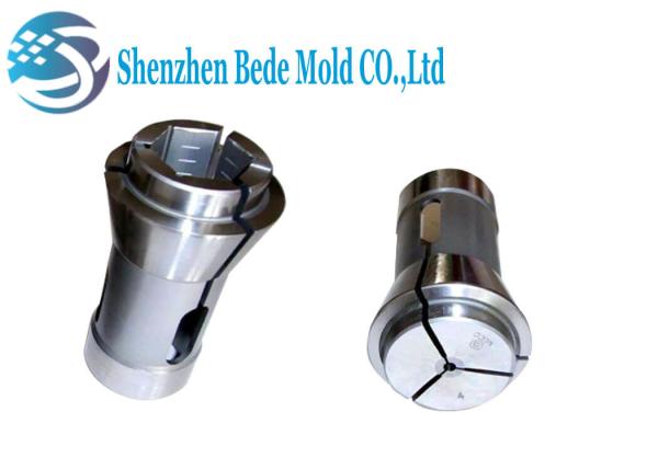 Quality Tungsten Steel CNC Lathe Parts Elastic Lathe Collet Chuck HRC55~60 Hardness wholesale