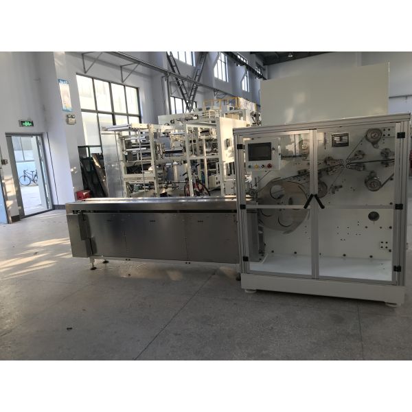 Full Auto Panty Liner Packing Machine Highly Accurate Package And Stability