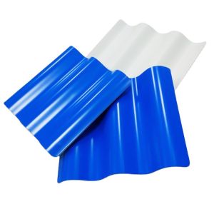 Customized Fireproof PVC APVC Plastic Roof Tiles For Factory Construction