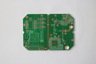 Quality 4 Layer RF / MICROWAVE SENSORS Rogers PCB Green Soldermask 1oz Copper wholesale