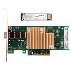 Cheap 10Gbps Ethernet LAN Card Fiber Optical Server NIC PCI Eexpress x8 Network Interface Card Big Data Center Application for sale