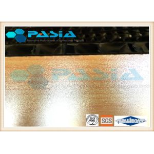Eco Friendly Aramid Honeycomb Panels / Carbon Honeycomb Panels With Pattern