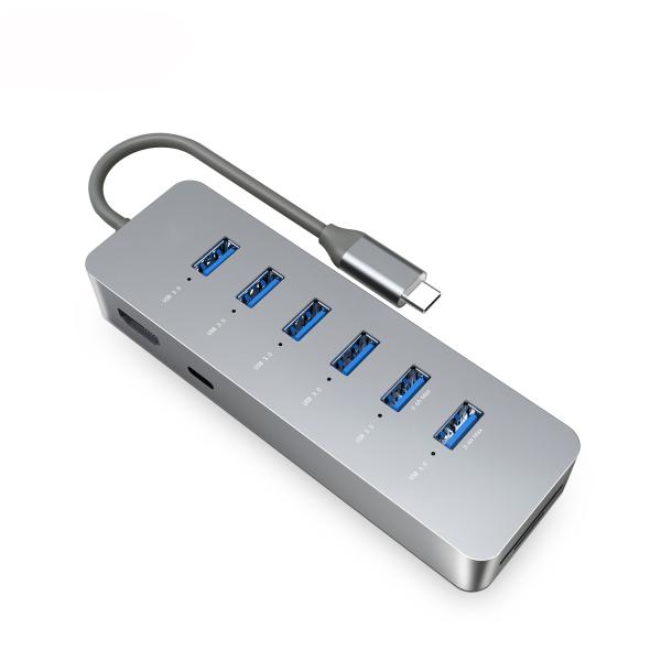 Quality 10gbps Usb C Hub Usb 3.0 Splitter Usb A Expander Portable Multiport Data Hub For Laptop Imac Pro wholesale