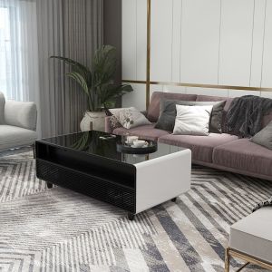 110/50-60hz Modern Smart Table With Drawers Music Speakers TB135 Refrigerator