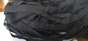 Soft Earloop Flat Elastic Rope / Stretch Elastic Cord With Good Air Permeability