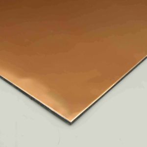 B1 Fireproof Exterior Acp Mirror Sheet ACP Panel Wall 2440mmAluminum Composite