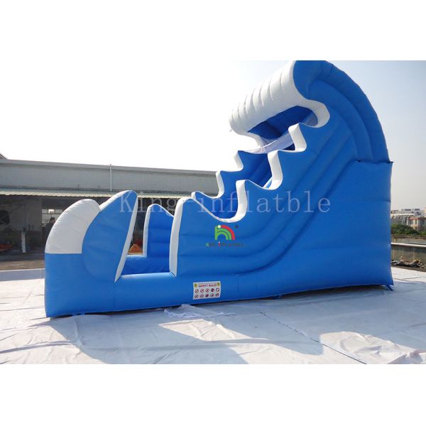 Summer Jumbo Inflatable Water Slides For Children Environmentally Friendly
