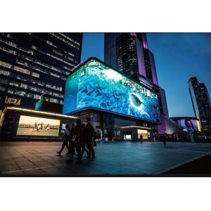 Rental Full Color LED Display Roadside Digital Signage P10 LED Tail Screen