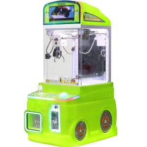 Display Screen-equipped Green Automatic Vending Machine Children's Arcade Game