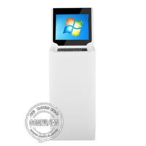 China 21.5 Inch PCAP Touch Screen Kiosk Financial Bank Windows Self Service With Keyboard on sale China 21.5 Inch PCAP Touch Screen Kiosk Financial Bank Windows Self Service With Keyboard on sale