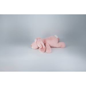 Cute Pink Bunny Plush Toy Realistic Soft Stuffed Animal with Adorable Design