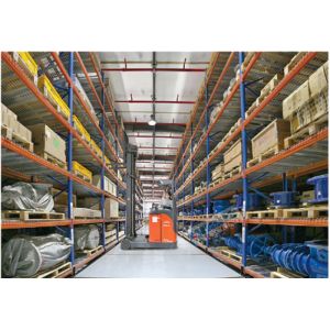 Beverage Industry Galvanised Pallet Racking Motorized Movable Storage Racks