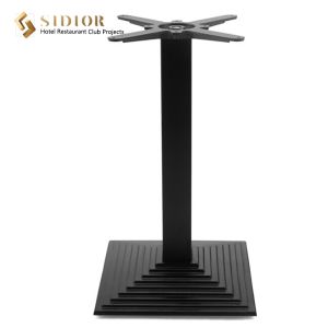 Customized Modern Dining Table Pedestal Base H72cm Dining Room