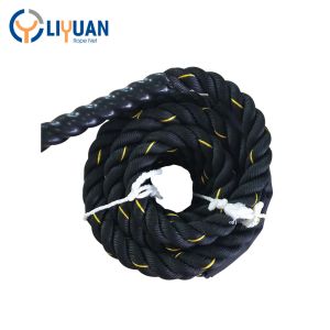 4-20kg Heavy Polyester Polypropylene Battle Rope with Customized Breaking