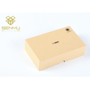 Brown Corrugated Shipping Box / Standard Collapsible Kraft Corrugated Mailers