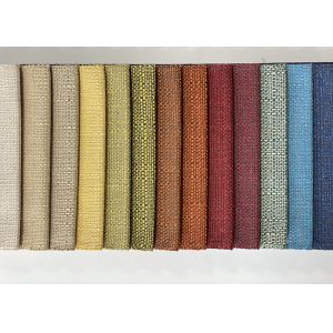 Ripstop 100 Polyester Upholstery Fabric 330gsm Plain Linen Fabric