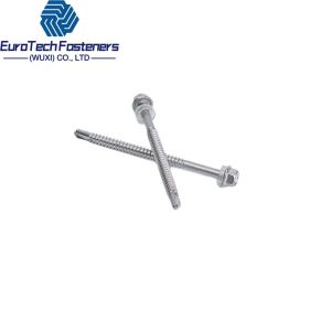 14g 6.30mm 3/8" 1 1 4" Hex Flange Head Self Drilling Screw Self Tapping Screw