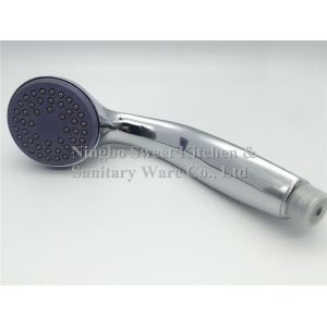 ABS material single function chromed shower hand spray shower classic model