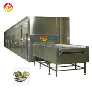 13800*3200*2500mm Iqf Tunnel Freezing Machine for Frozen Vegetables Fruit Shrimp
