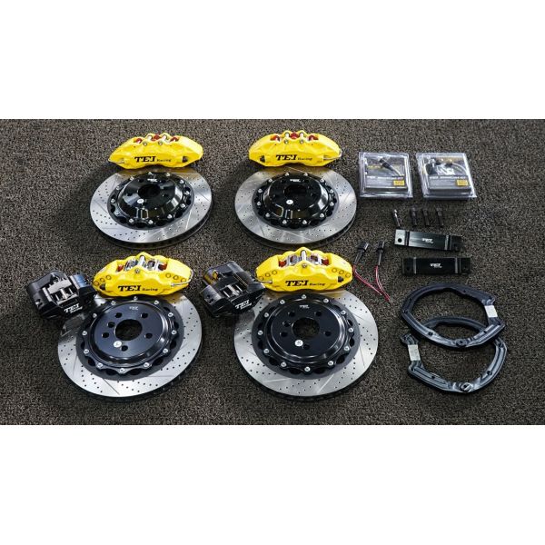 BMW G28 Install Big Brake Kit Front P60S Forged 6 Piston Calipers And P40S-R For