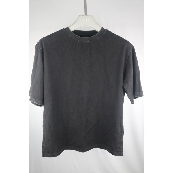 Men's Casual Acid Wash 100%Cotton T-Shirts Heavyweight 230 260gsm Oversize Plain Blank