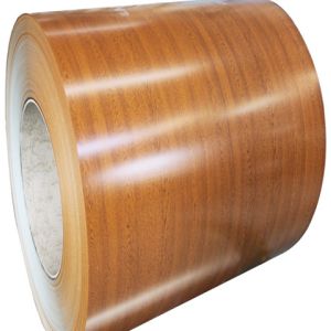 Wooden Color Coated Prepainted Galvanized Steel Coil