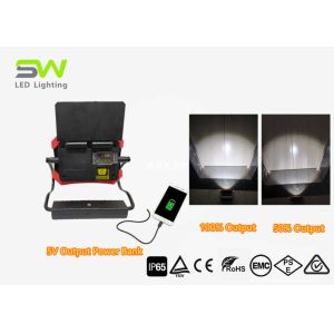 1000 Lumen Tripod Work Light , Solar Powered Work Light With Magnetic Base