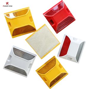 100000pcs High Visibility Reflective Raised Markers ABS Road Stud for Chile