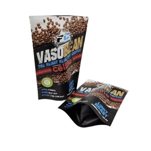 Customized Printing Small MOQ Stand Up Coffee Sample Packets Smell Proof Foil