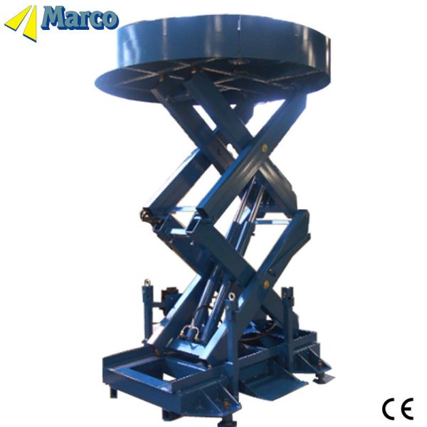 Quality CE Approved Marco High Scissor Lift for Building Crane Carrying Capacity Weight Level wholesale