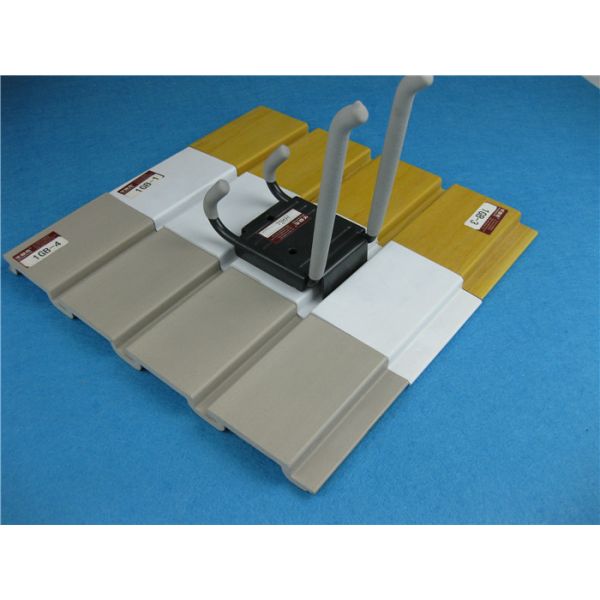 Quality Durable Storage Wall Panels , WPC Slat Wall Paneling Displays For Storage wholesale