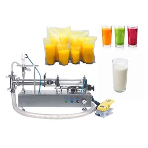 China Automatic Metering Equipment Liquid Packaging Machine Liquid Pump Milk Juice on sale