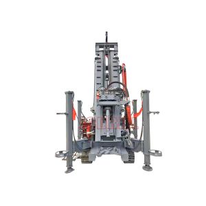 Rotary 260m Deep Dth Water Well Drilling Rig Machine