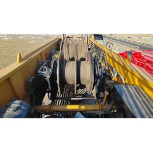 Red and Yellow Used Large Sy Crawler Crane 650 Tons Professional Construction