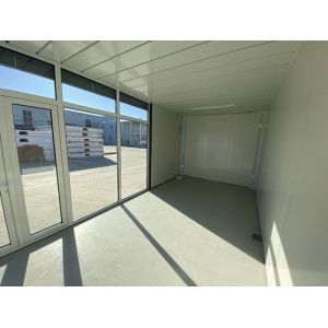 Secure And Durable Flat Pack Container House With Pre-Wired Electricity And