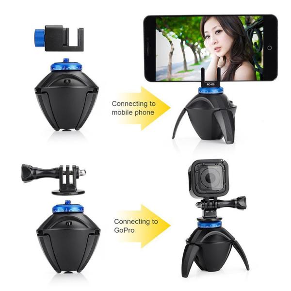 Bluetooth Selfie robot 360 rotation Panorama ponopod self-timer for phone and