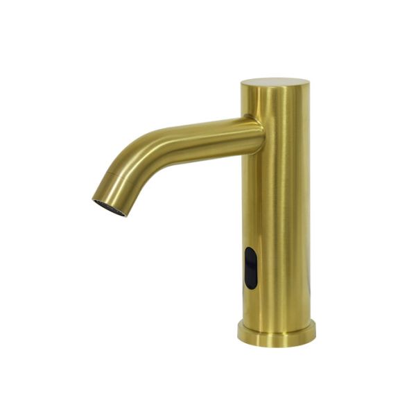 Bathroom Brass Color Smart Hands Free Auto Steel material lavatory faucet