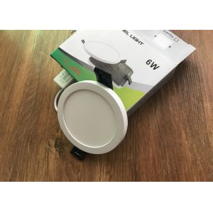 LED Slim Panel Light 6w 90mm Recessed Mounted Warm White IP20 PMMA LGP