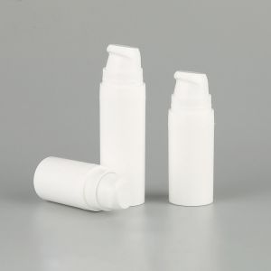 Sample Free 5ml 10ml 15ml 30ml Clear Empty Airless Pump Serum Lotion Frosted