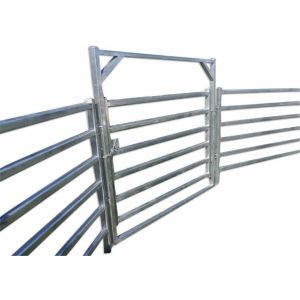 Cheap Hot Dipped Galvanized Pipe Full Welded Silver Painted AS/NZS standard 1.8mx2.1m width Livestock Panels​ for sale