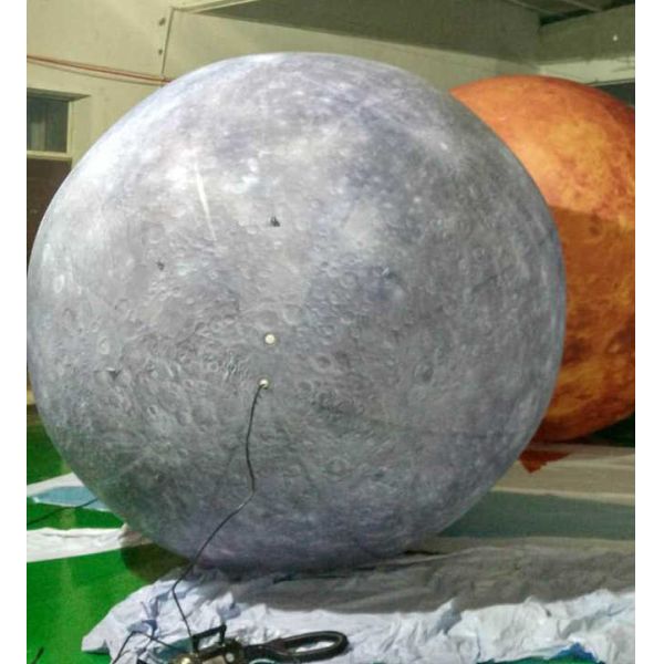 Quality Outdoor Party Decorative LED Light Giant Helium PVC Inflatable Balloon with Logo Printing wholesale