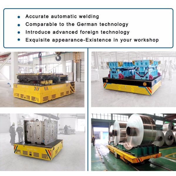 motorized trackless transport cart