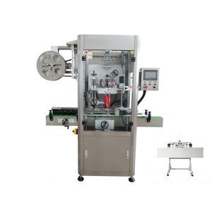 HF-250M Sleeve Labeler for plastic and glass bottle cap/ neck/full body /bottom shrinking