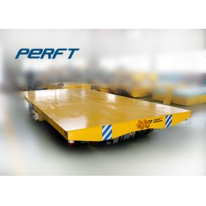 25T Coil Processing Flat Handling Trolley Cart On Rail Workshop Transportation