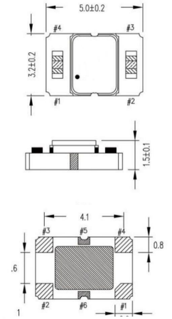 10MHz-50MHz Tcxo Crystal Oscillator Satellite Communication